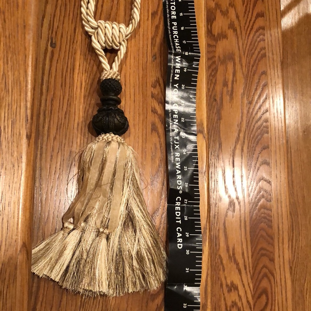 Set of 4 tiebacks - oversized - Picture 4 of 9